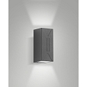 outdoor wall luminaire LULY IP65, dark grey