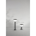 Fabas Luce Pollerleuchte LENA 30, E27, IK08, IP65, dunkelgrau