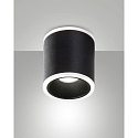 surface luminaire PACA round IP20, satined, black