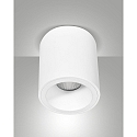 surface luminaire GUAMO round GU10 IP20, white dimmable