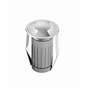 LED Boden-Einbauleuchte ABILENE 2, IP67 IK09, � 7cm, 2.8W 3000K 9lm 2-side,befahrbar bis 2.5t, Edelstahl 316L / Hartglas