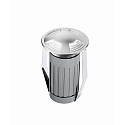 LED Boden-Einbauleuchte YUMA 2, IP67 IK09, � 7cm, 2.8W 3000K 9lm 2-side,befahrbar bis 2.5t, Edelstahl 316L / Hartglas