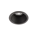 LED Deckeneinbauleuchte FOX 50 5W, 2700K, IP20 einstellbar, schwarz matt