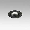 Faro ceiling recessed luminaire NAIS LED IP23, black