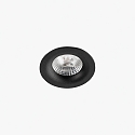 Faro ceiling recessed luminaire NAIS LED IP23, black