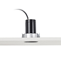 Faro ceiling recessed luminaire FRESH GU10 IP65, black matt