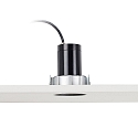 Faro ceiling recessed luminaire FRESH GU10 IP65, black matt
