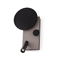 Faro wall luminaire KLEE LED IP20, grey 