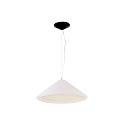 pendant luminaire SAIGON IN 3 flames E27 IP20, black matt, natural colour 