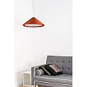 Faro pendant luminaire SAIGON IN 3 flames E27 IP20, black matt, terracotta 