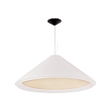 pendant luminaire SAIGON IN 4 flames E27 IP20, black matt, natural colour 
