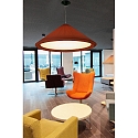 Faro pendant luminaire SAIGON IN 4 flames E27 IP20, black matt, terracotta 