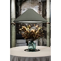 Faro pendant luminaire SAIGON IN 4 flames E27 IP20, olive green, black matt 