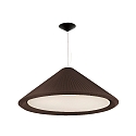 Pendelleuchte SAIGON IN � 130 cm, E27, IP20, braun, schwarz matt