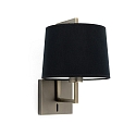 Wandleuchte FRAME E27, IP20, antik gold, schwarz
