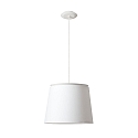 pendant luminaire SAVOY E27 IP20, white 