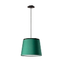 pendant luminaire SAVOY E27 IP20, green, black 