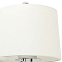 Faro floor lamp MONTREAL E27 IP20, chrome, white 
