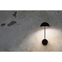 Faro wall luminaire PURE LED IP20, black matt, white 