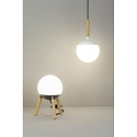 Faro pendant luminaire MINE E27 IP20, white matt 