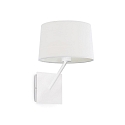 Wandleuchte HANDY E27, IP20, wei� matt