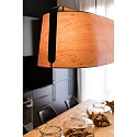 Faro pendant luminaire STOOD 5 flames E27 IP20, black matt 