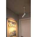 Faro pendant luminaire LINK GU10 IP20, white matt 