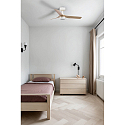 Faro LED Ventilator MINI PUNT S , 120�, 10W, 2700/4000/6000K, 480lm, IP20, wei�/ahorn