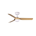 LED Ventilator MINI PUNT S , 120°, 10W, 2700/3000/4000K, 550lm, IP20, weiß/ahorn