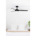 Faro LED Ventilator BARTH, 24W, 2700/4350/6500K, 1300lm, IP20, schwarz