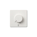 Funk-Dreh Wandregler f�r DC LED Ventilator, mit RF Steuerung und 6 Geschwindigkeiten, IP20, wei�