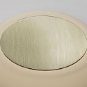 Faro LED Wand- und Deckenleuchte MOY IP44, gold, satiniert
