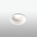 Faro Deckeneinbauleuchte HYDE R GU10, IP44, rund, wei� matt