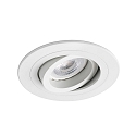 ceiling recessed luminaire RADON R GU10 IP20, white matt 