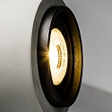 Faro wall luminaire STONE GU10 IP20, grey 