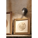 Faro wall luminaire STONE GU10 IP20, grey 