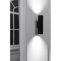 Faro Wandleuchte STAN 2L, 2xGU10, IP20, 100-240V, Up/Down, schwarz matt