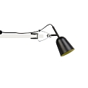 clamp lamp STUDIO E14 IP20, black matt 