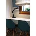 table lamp BAOBAB tiltable E14 IP20, black matt 