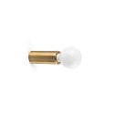 wall luminaire TEN E27 IP20, antique gold 
