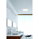 Faro bath luminaire TOLA 2 flames E27 IP44, white matt 