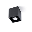 ceiling luminaire TECTO GU10 IP20, black matt 