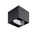ceiling luminaire TECTO G53 IP20, black matt 