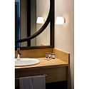 Faro wall luminaire BIANCA G9 IP44, chrome 