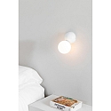 Faro wall luminaire JOY LED IP20, white matt 