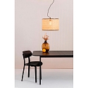 Faro pendant luminaire MAMBO E27 IP20, black matt 