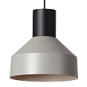 Faro pendant luminaire KOMBO E27 IP20, grey, black matt 