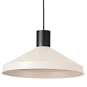 Faro pendant luminaire KOMBO E27 IP20, beige, black matt 