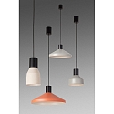 Faro pendant luminaire KOMBO E27 IP20, black matt, terracotta 