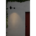 Faro outdoor wall luminaire SLOT LED IP65, black 